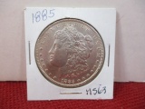 1885 Morgan Silver Dollar Coin
