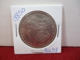 1885-O Morgan Silver Dollar Coin-B