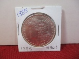1885 Morgan Silver Dollar Coin-B