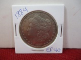 1884 Morgan Silver Dollar Coin-B