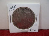 1880 Morgan Silver Dollar Coin-A