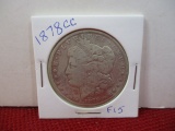 *1878-CC Morgan Silver Dollar Coin-B