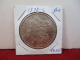 1878-S Morgan Silver Dollar Coin-A