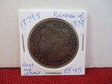 1879-S Reverse of 1879 Slant Top Arrow Morgan Silver Dollar Coin
