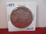 1889 Morgan Silver Dollar Coin-C