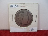 1898-S Barber Silver Half Dollar Coin