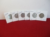 1926 and 1926-S Silver Standing Liberty Quarter Dollar Coins-Lot of 5