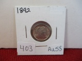 1892 Silver Barber Dime