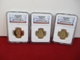 NGC Graded Presidential $1 Dollar Coins-B