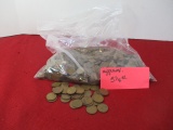 Wheat Pennies-Approx. 5 1/4 lb.-Lot D