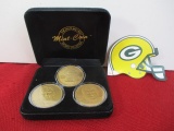 The Highland Mint Green Bay Packers Limited Edition Coins