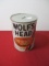 Wolf's Head One Quart Advertising Oil Can