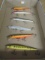 Smithwick Rouge Fishing Lures-Lot of 6 (C)