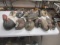 Hand Carved Wooden Canadian Maritime Decoys-Lot of 13 (D)