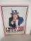 Uncle Sam Tin Recruiting Sign