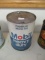 Mobil Heavy Duty 1 Quart Oil Advertising Can