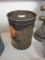 Socony-Vacuum Oil Co. Wadham Division Grease Can