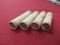 Four Rolls of Mixed Wheat Pennies-A