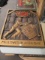 E & J Brandy Embossed Advertising Signs-Lot of 2