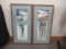Pair of Artist Signed Lighthouse Prints