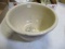 The Hulst Sons Co. Mishicot, WI. Red Wing Spongeware Advertising Bowl