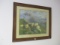 1905 J.W. Crane Framed Sheep Print