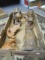 Box of Carved Wooden items