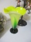 Midcentury Hand Blown Art Glass Vase