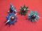 1930's C6 Matchless Star Christmas Light Bulbs-Lot of 4