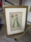 Pair of Signed Vintage Golf Prints