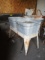 Vintage Double Wash Tub w/ Stand