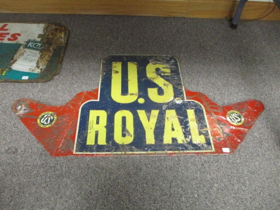 US Royal Tires Advertising Tire Rack Display