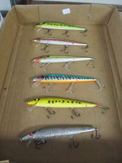 Smithwick Rouge Fishing Lures-Lot of 6 (B)