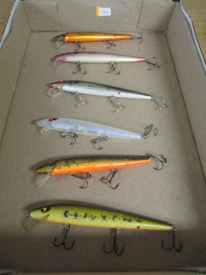 Smithwick Rouge Fishing Lures-Lot of 6 (C)