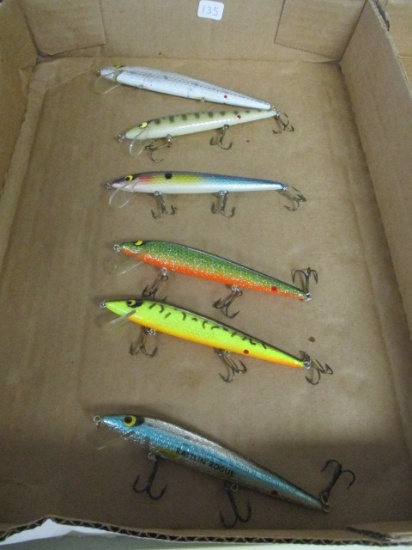 Smethwick Rouge Fishing Lures-Lot of 6 (D)