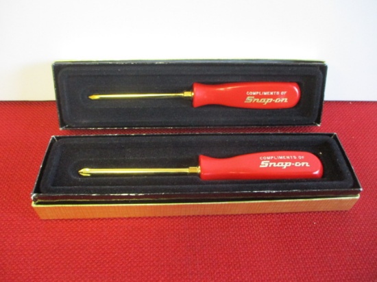Pair of NOS Snap-On Screwdrivers