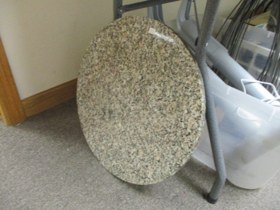 18" Round Granite Table Top