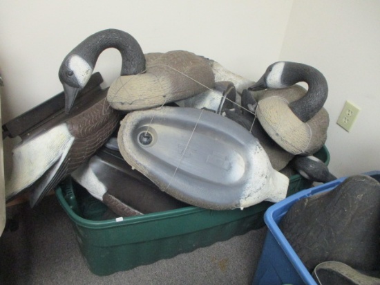 Mixed Goose Decoys-A