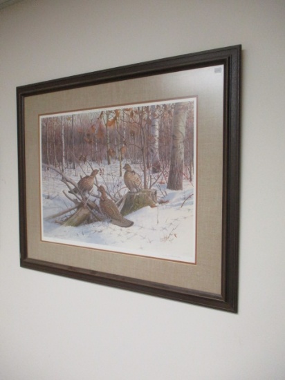 Owen Gromme Signed and Numbered Rough Grouse Print