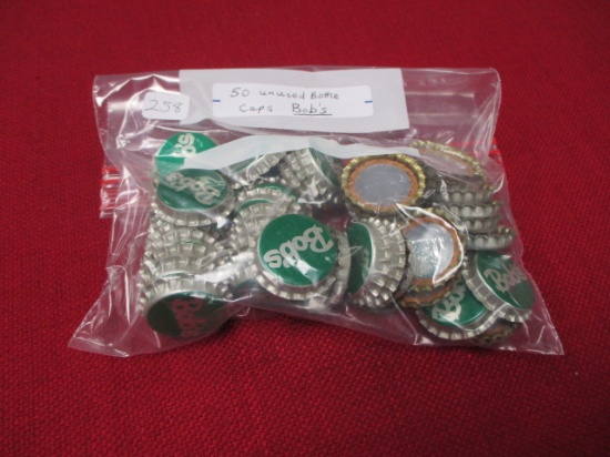 Bob's Unused Bottle Caps-Lot of 50