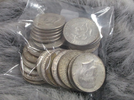 JFK Mixed Half Dollars-Lot of 30