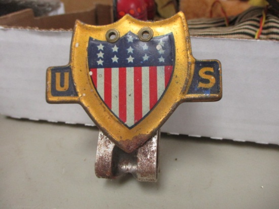 US License Plate Clip
