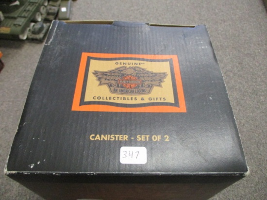 Harley Davidson Canister Set
