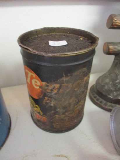 Socony-Vacuum Oil Co. Wadham Division Grease Can