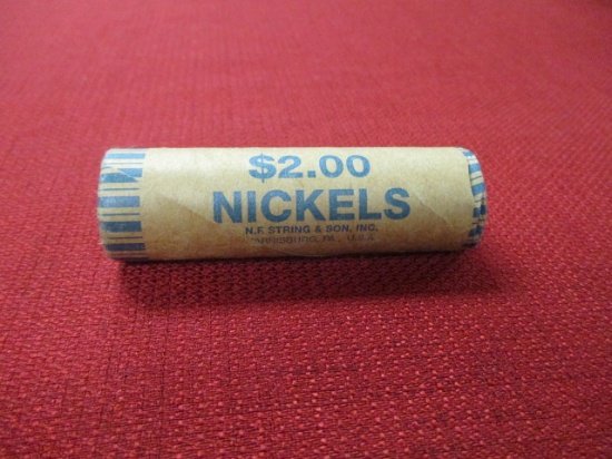 Roll of Vintage Buffalo Nickels-C