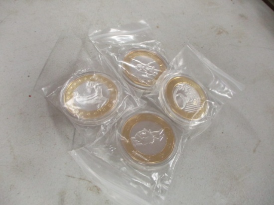 Novelty Sex Position Coins-Lot of 4 (B)
