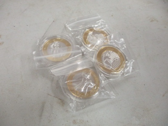 Novelty Sex Position Coins-Lot of 4 (D)