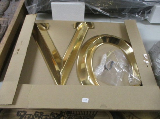 Seagram's VO Advertising Sign