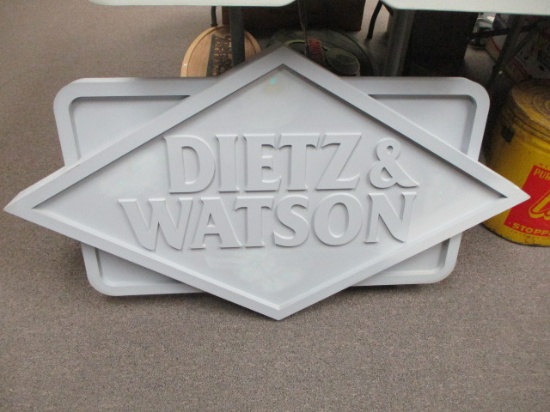 Dietz & Watson Advertising Sign