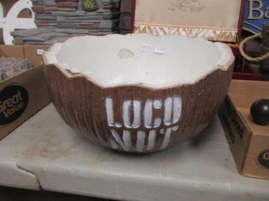 Loco Nut Advertising Display Bowl
